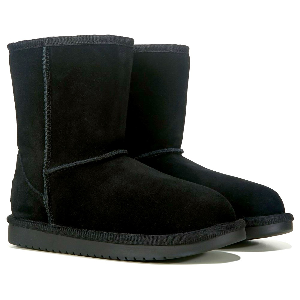 Koolaburra by UGG Suede Short Boots Koola Black - Size 10 - Brand New